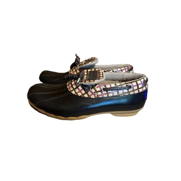 Sperry Womens Wo Rain Leather Duck Boots Size 7.5 Water Resistant - Picture 3 of 8